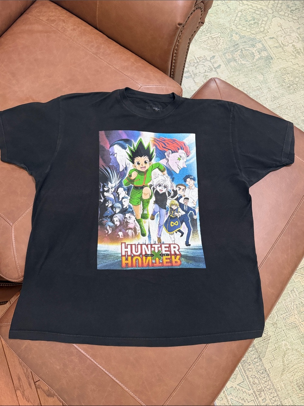 Hunter x Hunter Black Graphic Men’s Tee XXL